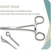 Tissue holding forceps